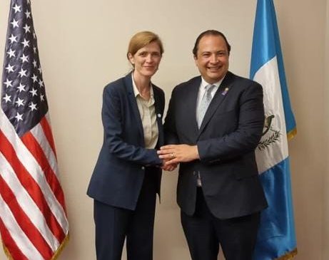 Canciller guatemalteco sostiene encuentros con representantes de CIDH y USAID