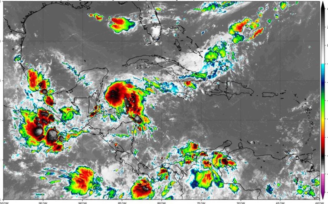 Continúan las lluvias en el país.