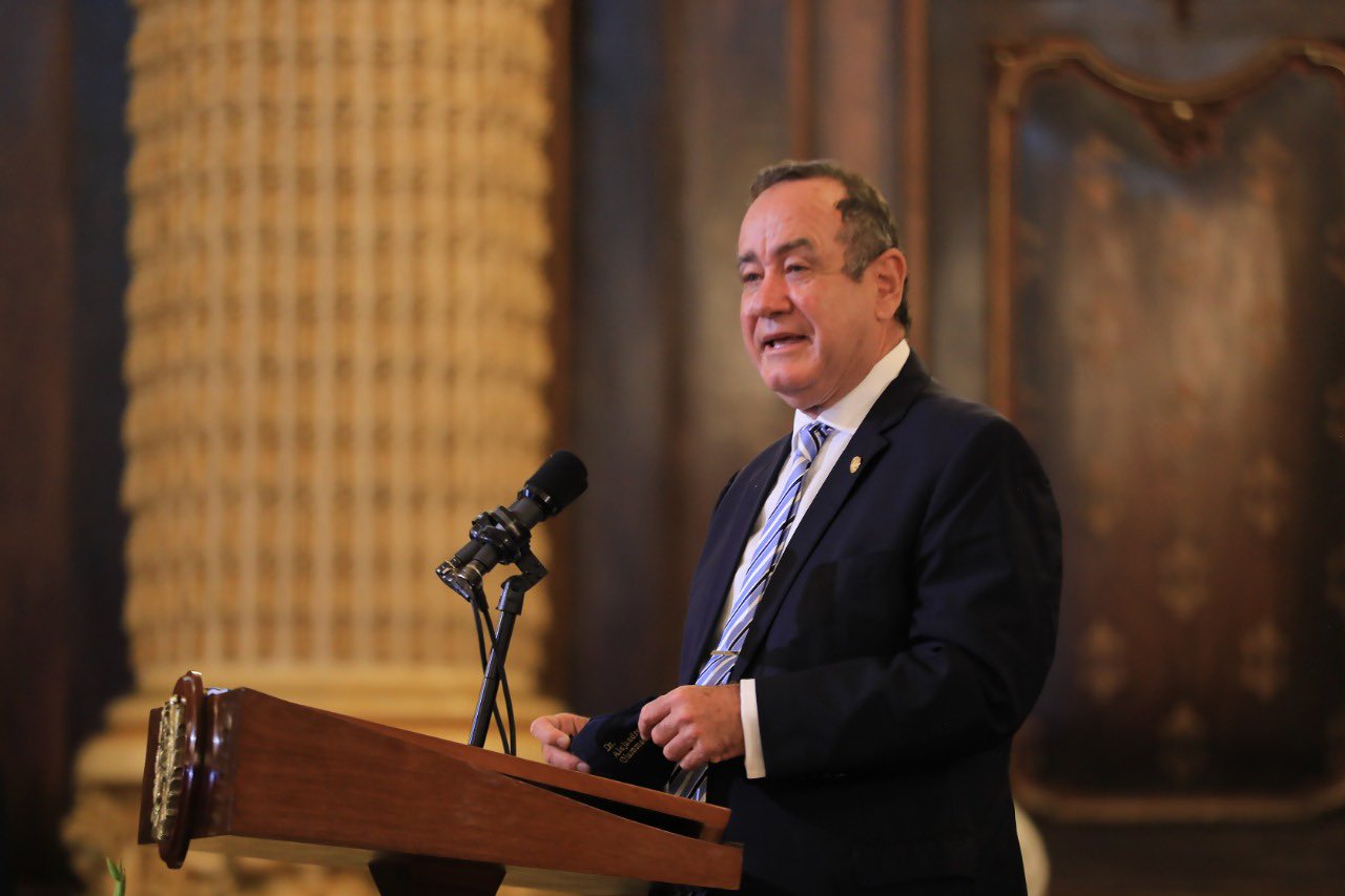 Presidente Alejandro Giammattei efectúa gira por EE. UU.