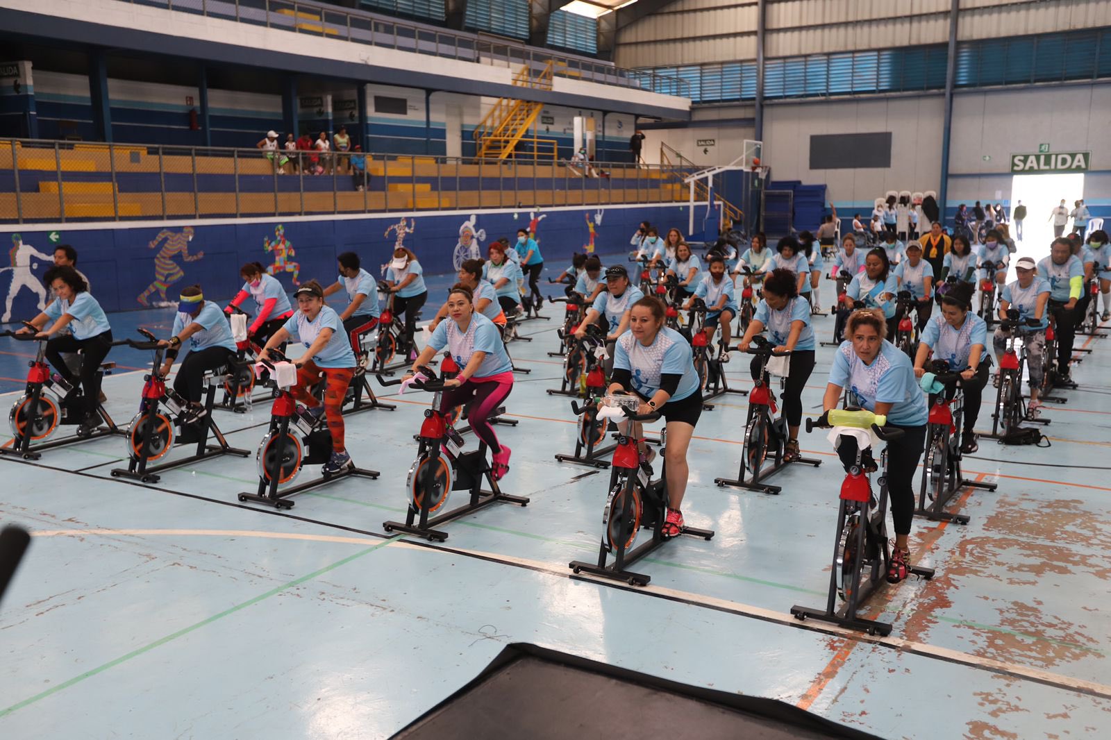 Fomentan actividad en bicicleta