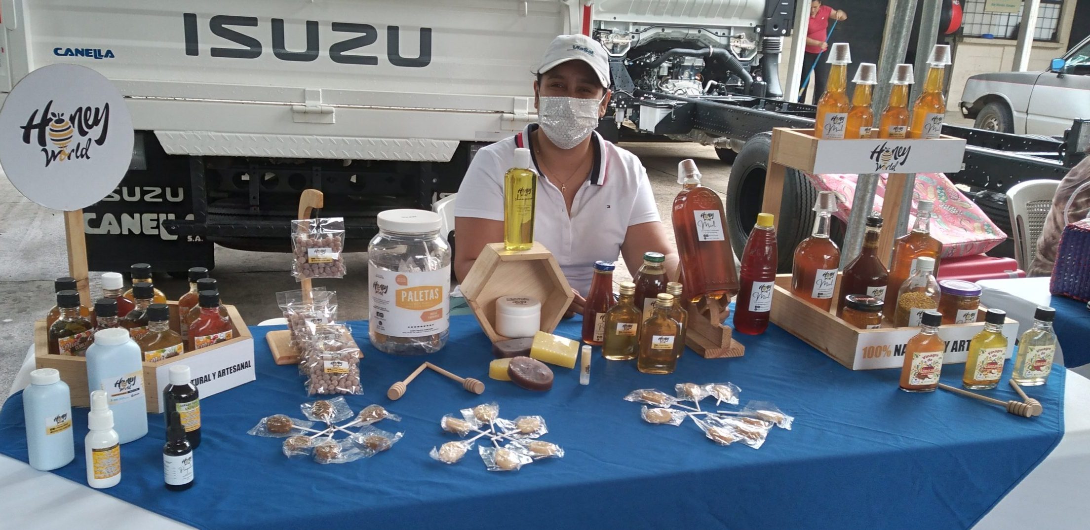 Iniciativa permite a emprendedoras dar a conocer sus productos
