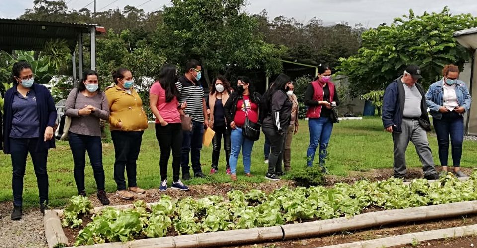 Promueven huertos pedagógicos en escuelas de Amatitlán y San Miguel Petapa