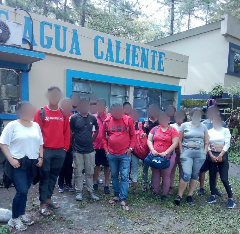 Localizan a grupo de migrantes venezolanos.