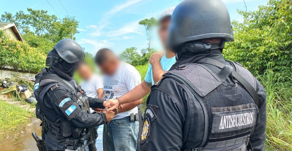 PNC desarticula estructura criminal y decomisa armamento en Masagua