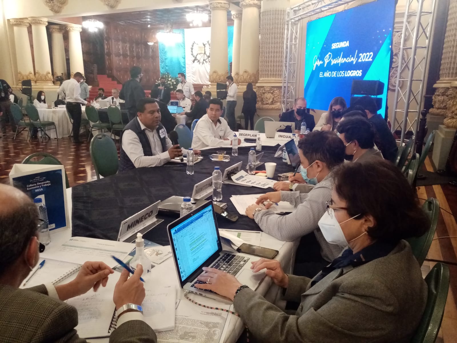 Segunda gira presidencial: Conocen proyectos de Alta Verapaz