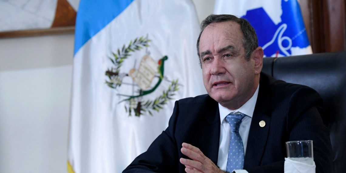 Presidente Alejandro Giammattei. / Foto: Archivo
