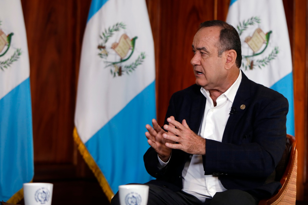 Presidente ratifica acciones de apoyo a la economía de los guatemaltecos