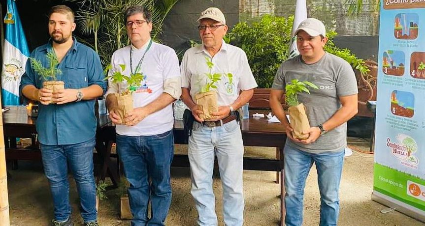 Chiquimula se suma a Sembrando Huella 2022