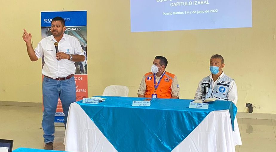 Izabal: Destacan importancia de mecanismos de respuesta humanitaria