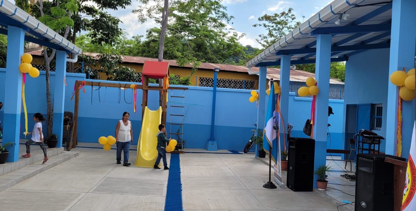 Remozamiento de centro educativo beneficia a niñez de Estanzuela