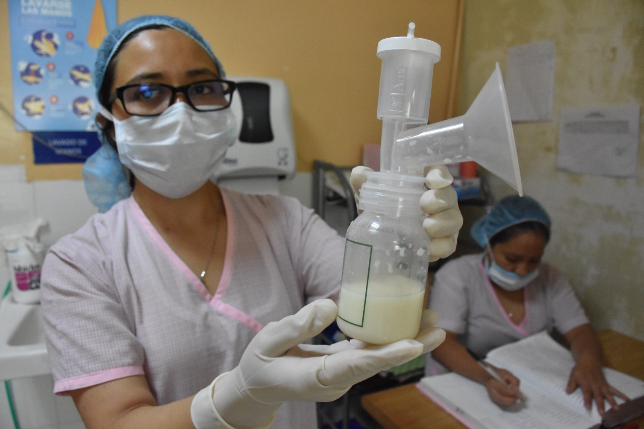 Habilitarán cuatro salas de extracción de leche materna