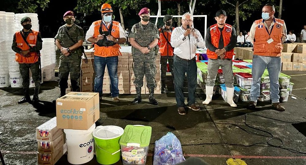 Continúa asistencia a vecinos afectados por las lluvias en Jutiapa