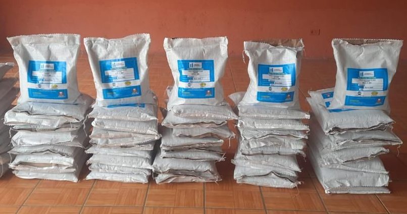 Pequeños productores de Malacatancito reciben semilla de maíz mejorada