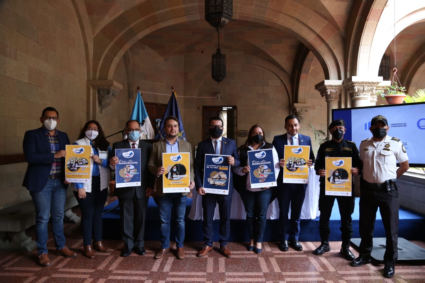 Lanzan campaña “Ama tu cuerpo, elige una vida sin drogas”