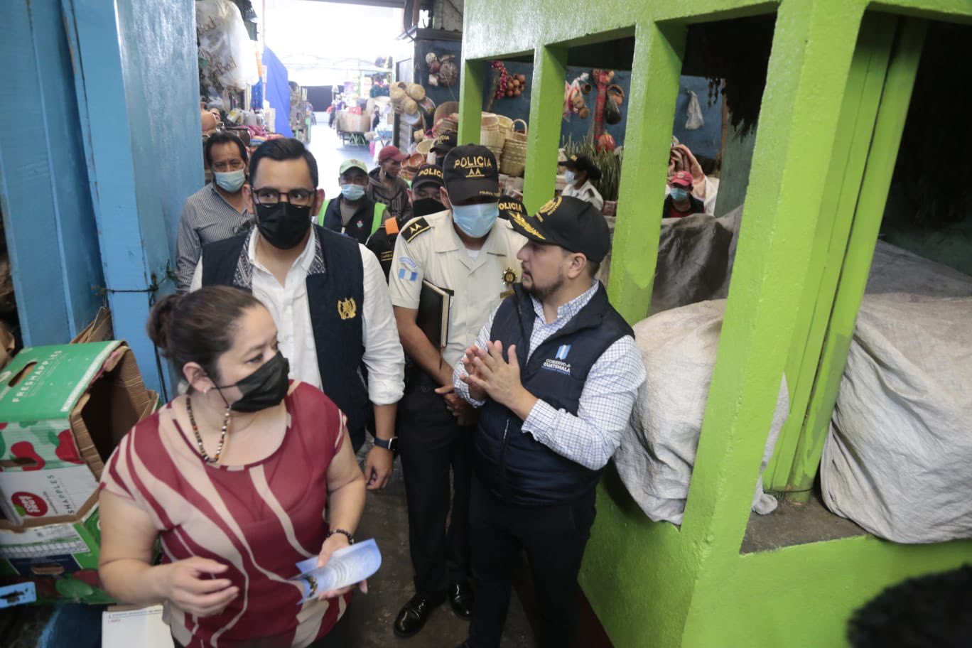 Gobernación conforma Comisión de Prevención del Delito en el Mercado Sur 2