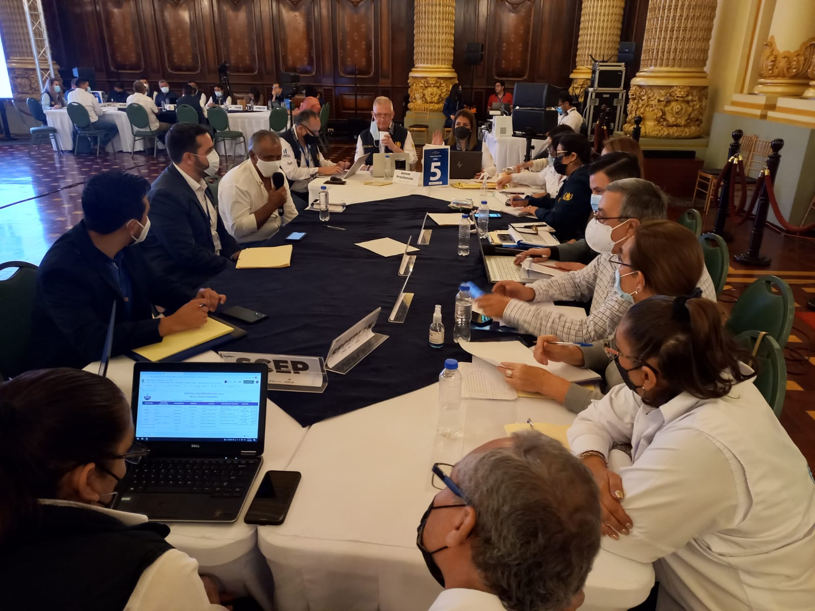 Autoridades locales de Escuintla dan seguimiento a compromisos presidenciales