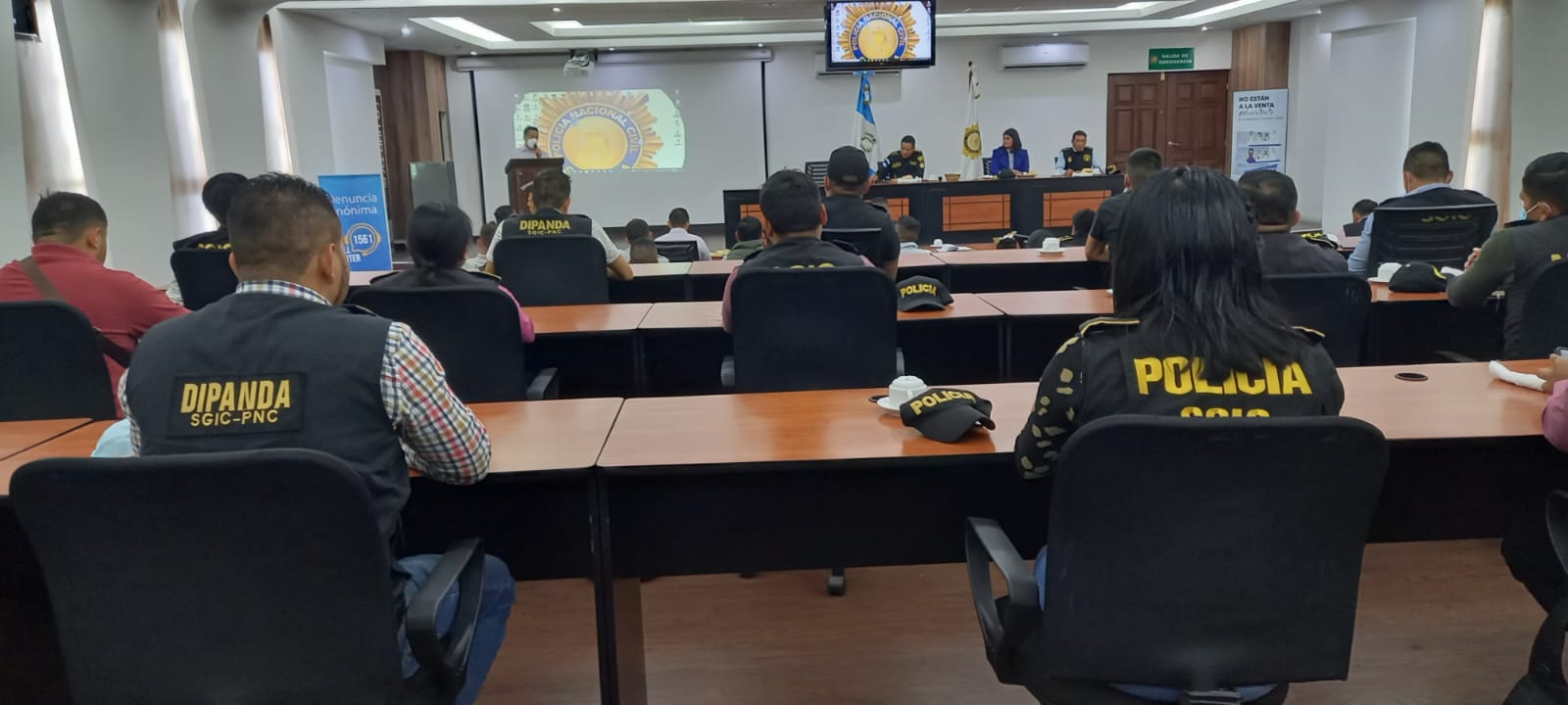 Reconocen labor de investigadores de la División Nacional contra el Desarrollo de las Pandillas