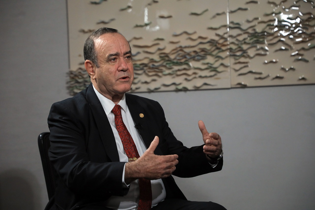 Mandatario Giammattei resalta trabajo en conjunto para frenar migración irregular