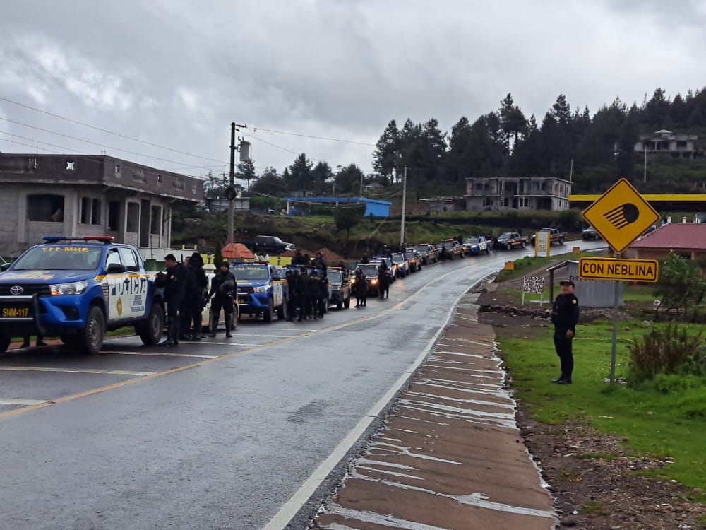 Retoman control en puntos tomados por pobladores de Ixchiguán y Tajumulco