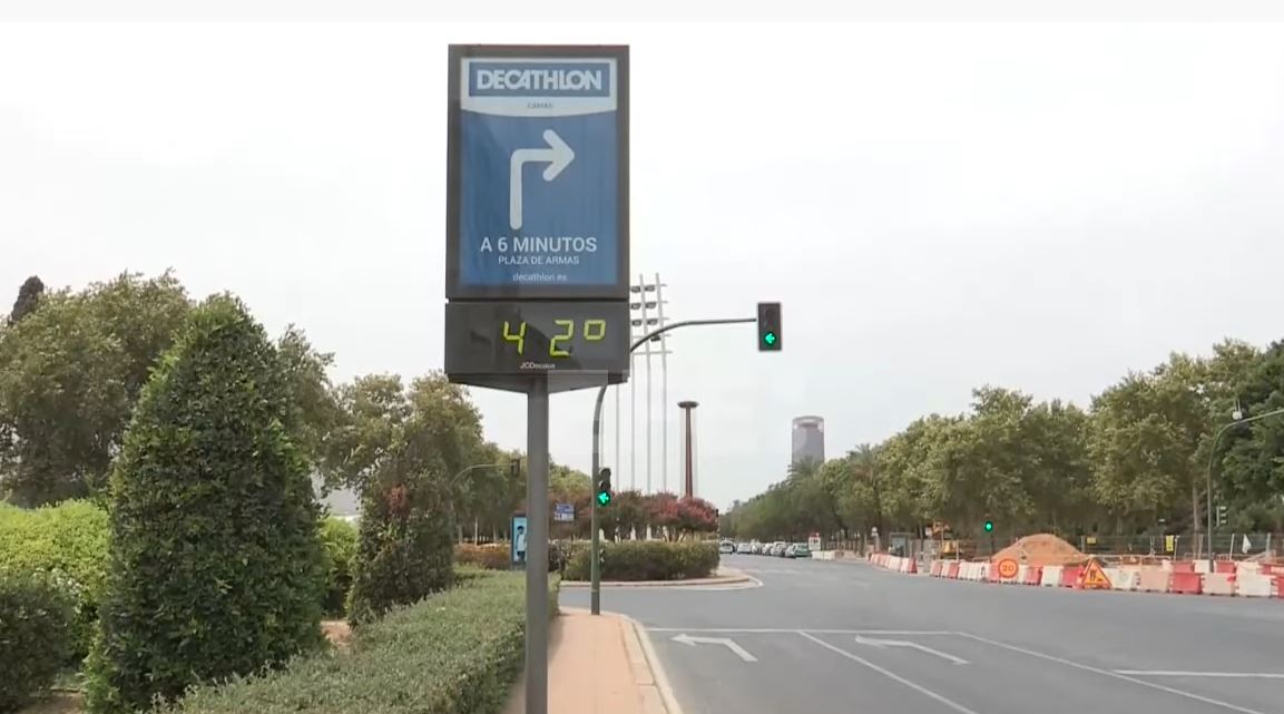 Las altas temperaturas llegan al centro de Europa