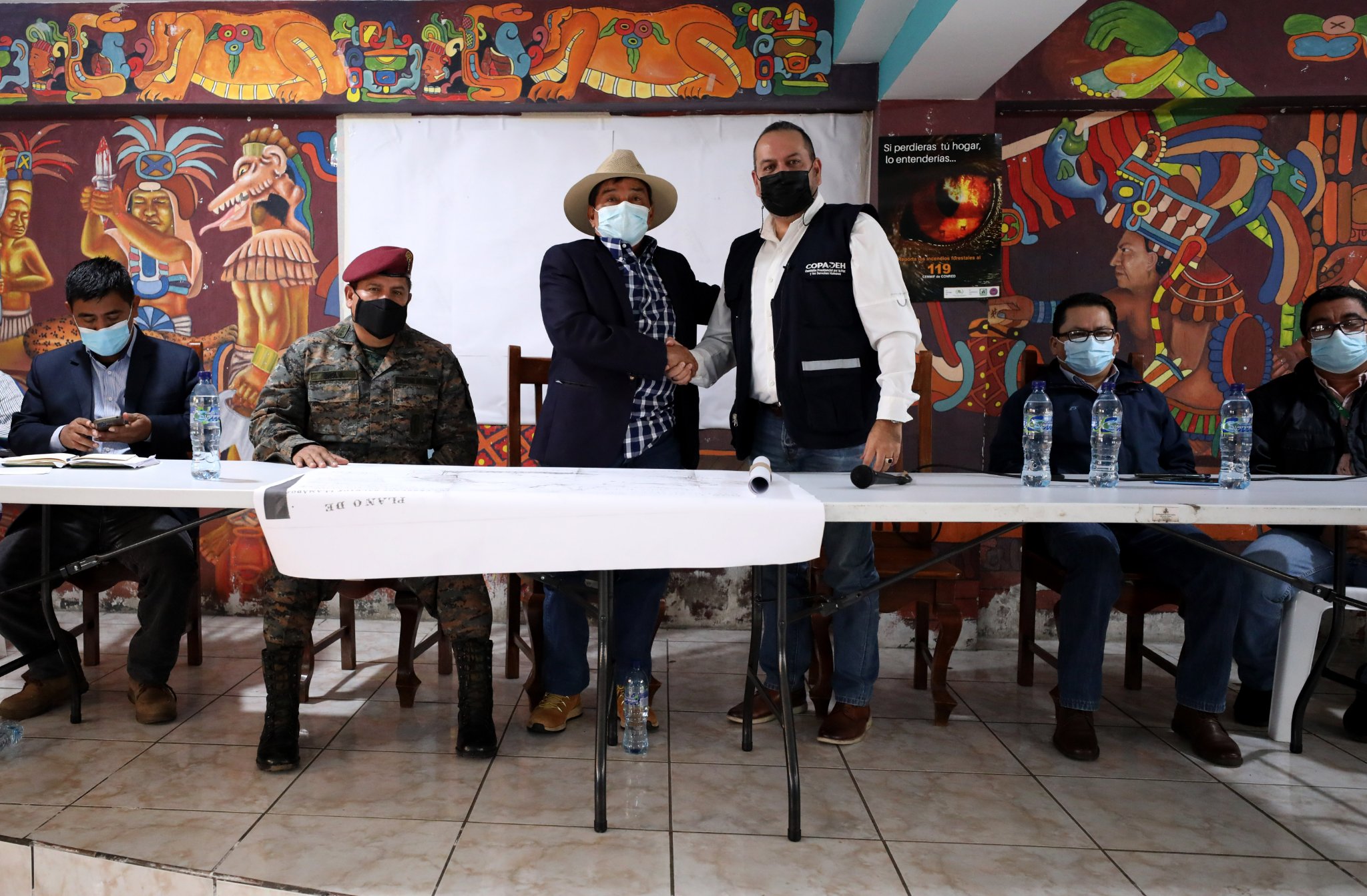 Llevan a cabo coordinación para ubicación de finca en Santa Catarina Ixtahuacán