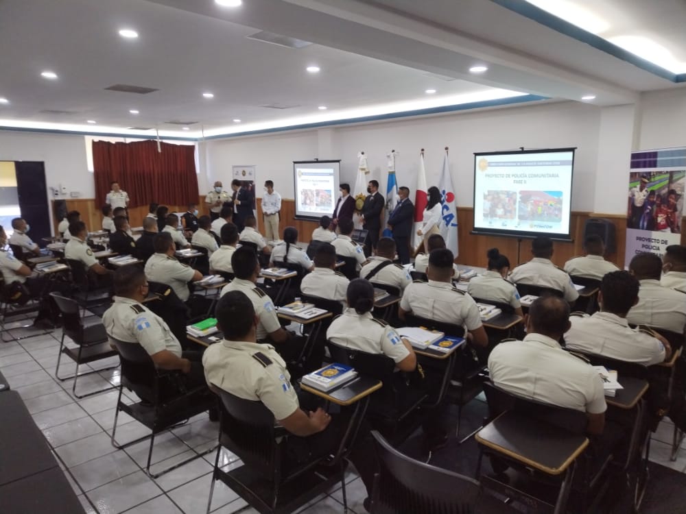 Proyecto Policía Comunitaria promueve la prevención del delito