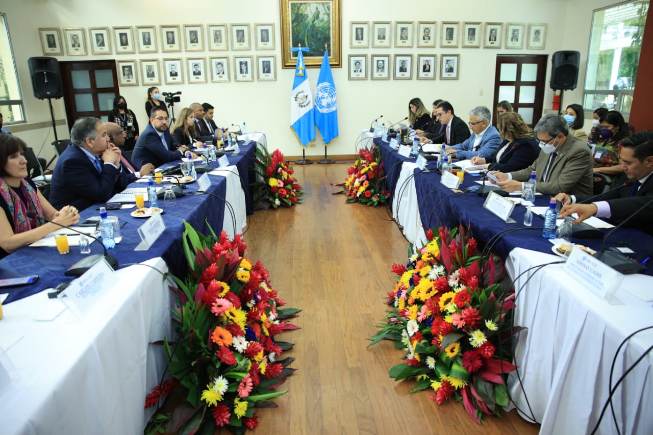 Autoridades de Guatemala presentan avances en programas vinculados a las ODS