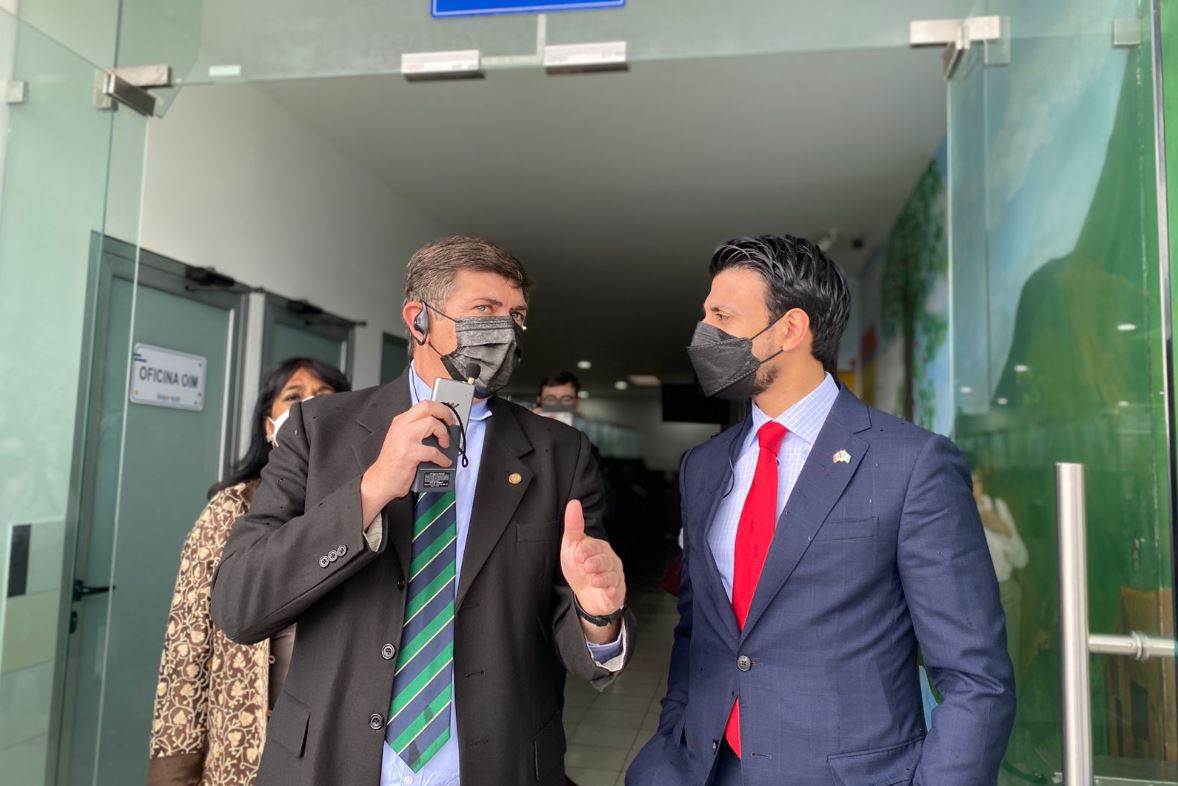 Resaltan proceso de atención en Centro de Recepción de Retornados