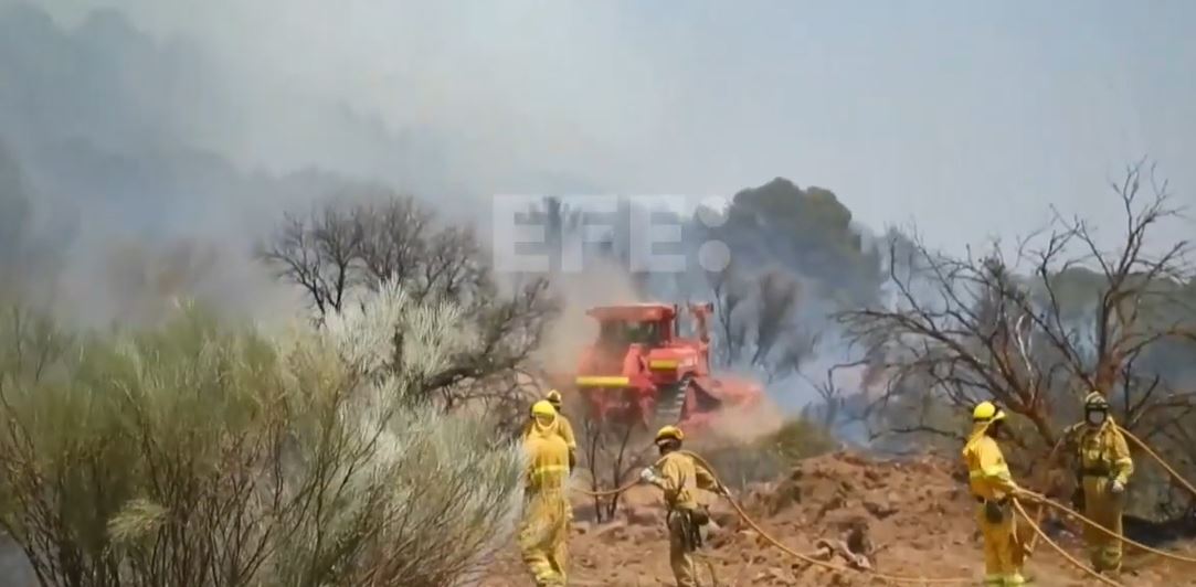 Fuego y calor no dan tregua en España