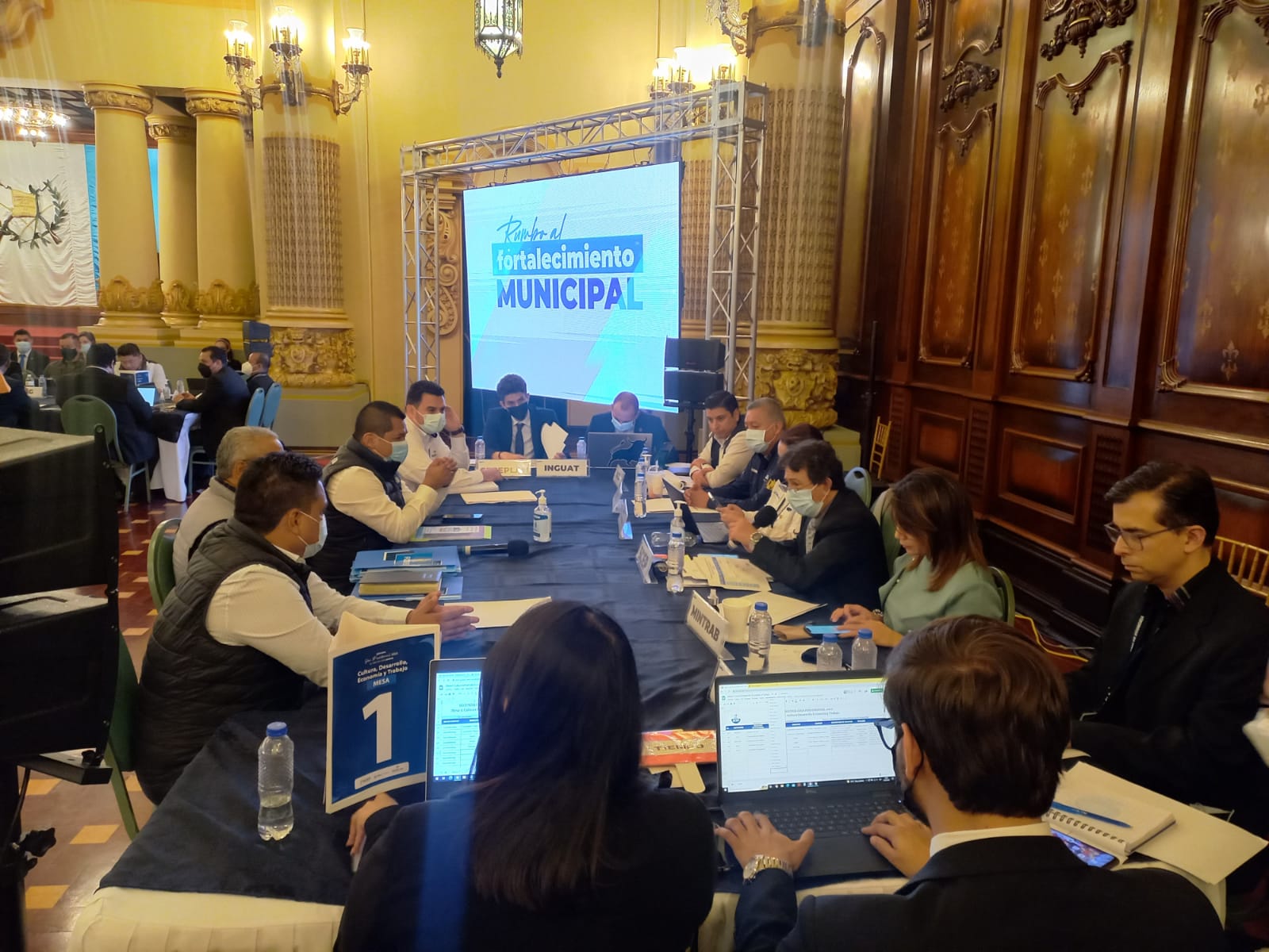 Concluye segunda gira presidencial con participación de alcaldes de Suchitepéquez