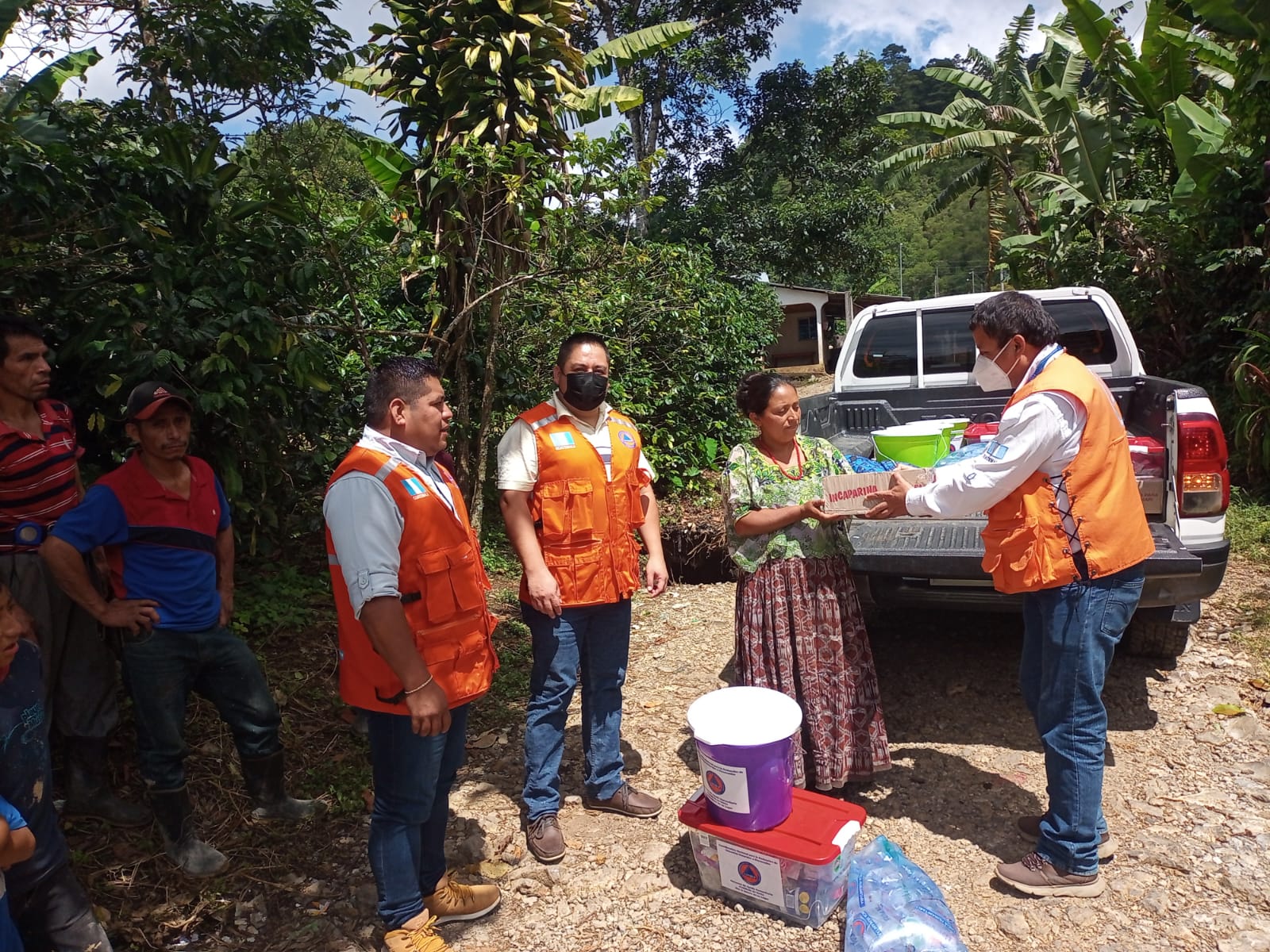 Conred mantiene asistencia por incidentes causados por lluvias