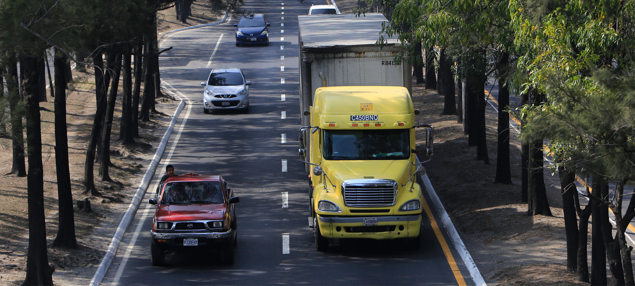 Restringen circulación de transporte pesado durante lunes 4 de julio