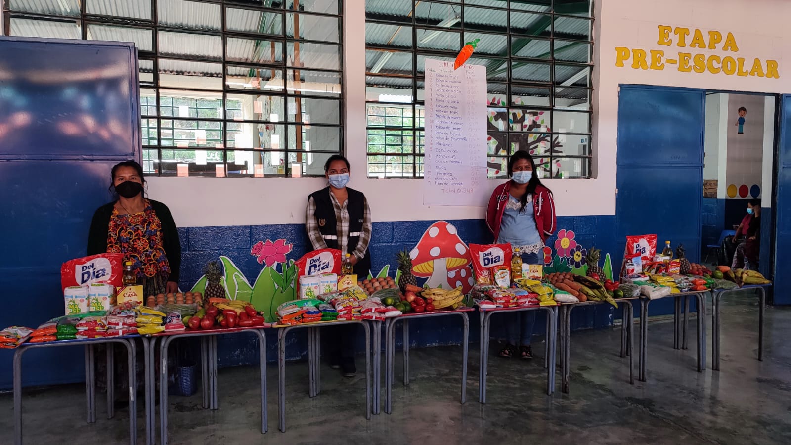 Sexta entrega de alimentos en hogares comunitarios beneficia a más de 13 mil niños