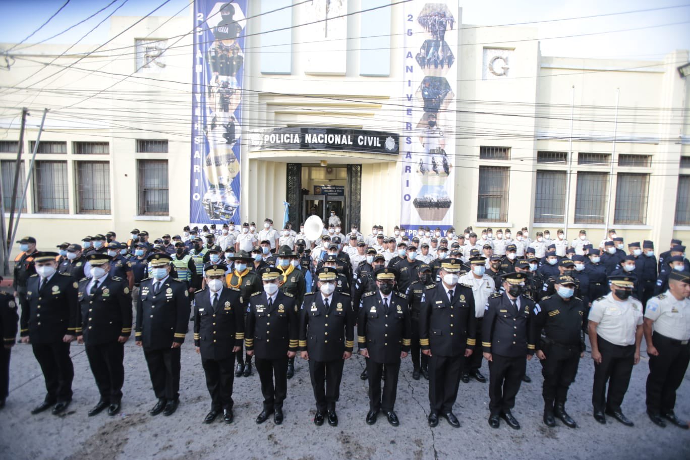 PNC celebra 25 años al servicio de la población