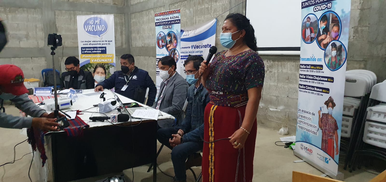 Promocionan medidas de bioseguridad en ixil, en Quiché