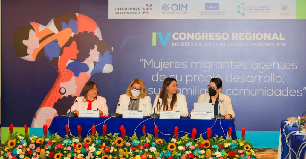 Desarrollan congreso regional en favor de las mujeres migrantes
