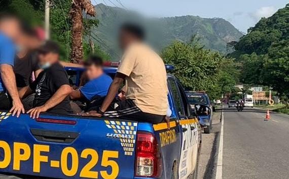 Más de 50 migrantes extranjeros fueron localizados en Chiquimula