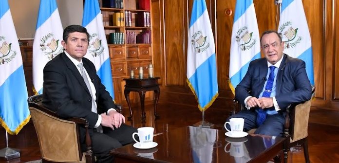 Presidente Giammattei reafirma compromiso de desincentivar la migración irregular