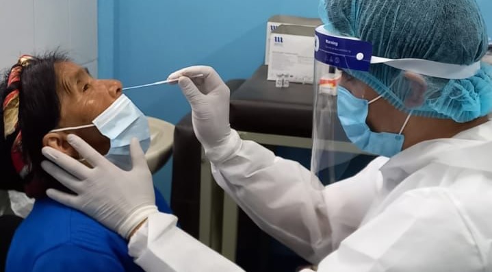Salud refuerza diagnóstico oportuno de COVID-19 en Huehuetenango