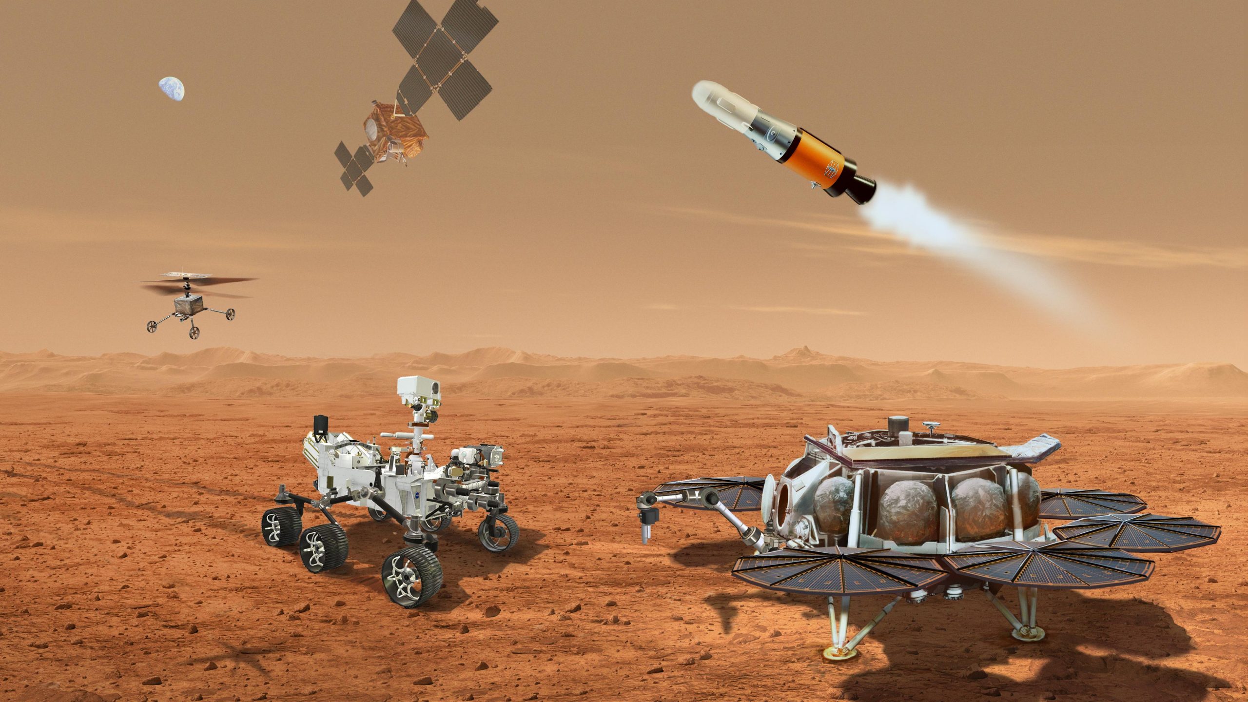 NASA prevé traer las primeras muestras de Marte en 2033