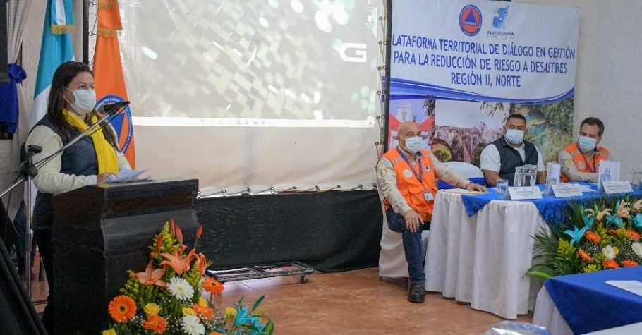Las Verapaces analizan gestión para la reducción de riesgo a desastres