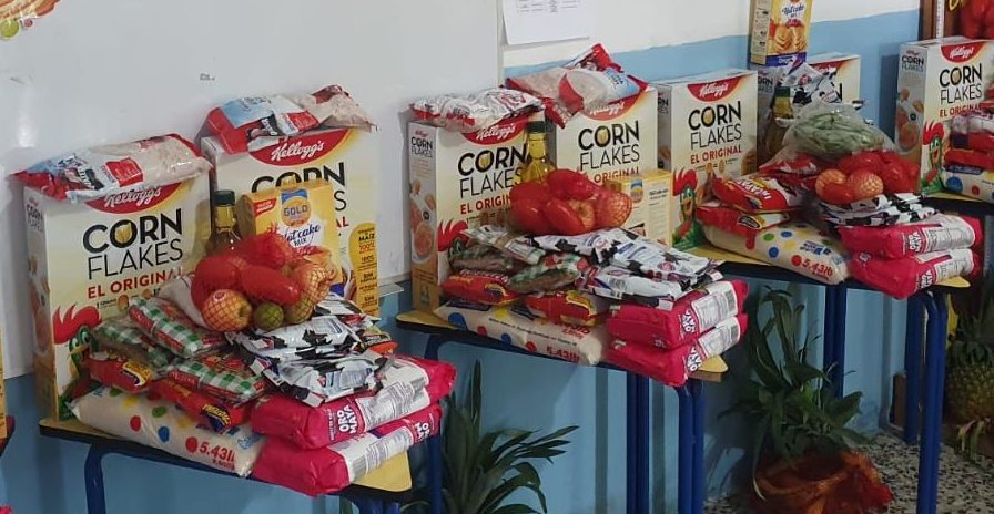 SOSEP entrega sexta dotación de alimentos a niños originarios de Los Amates