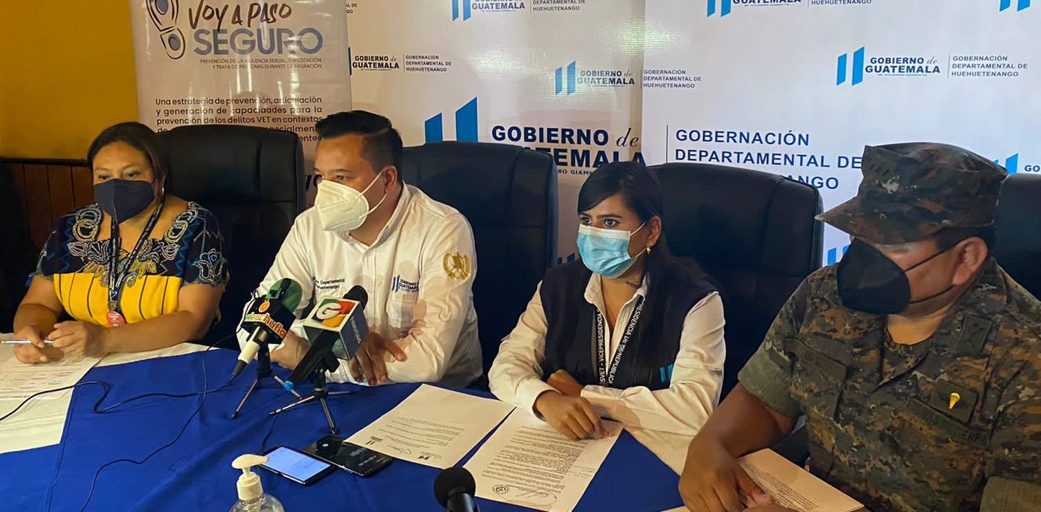 Huehuetenango apuesta por prevención de la trata de personas