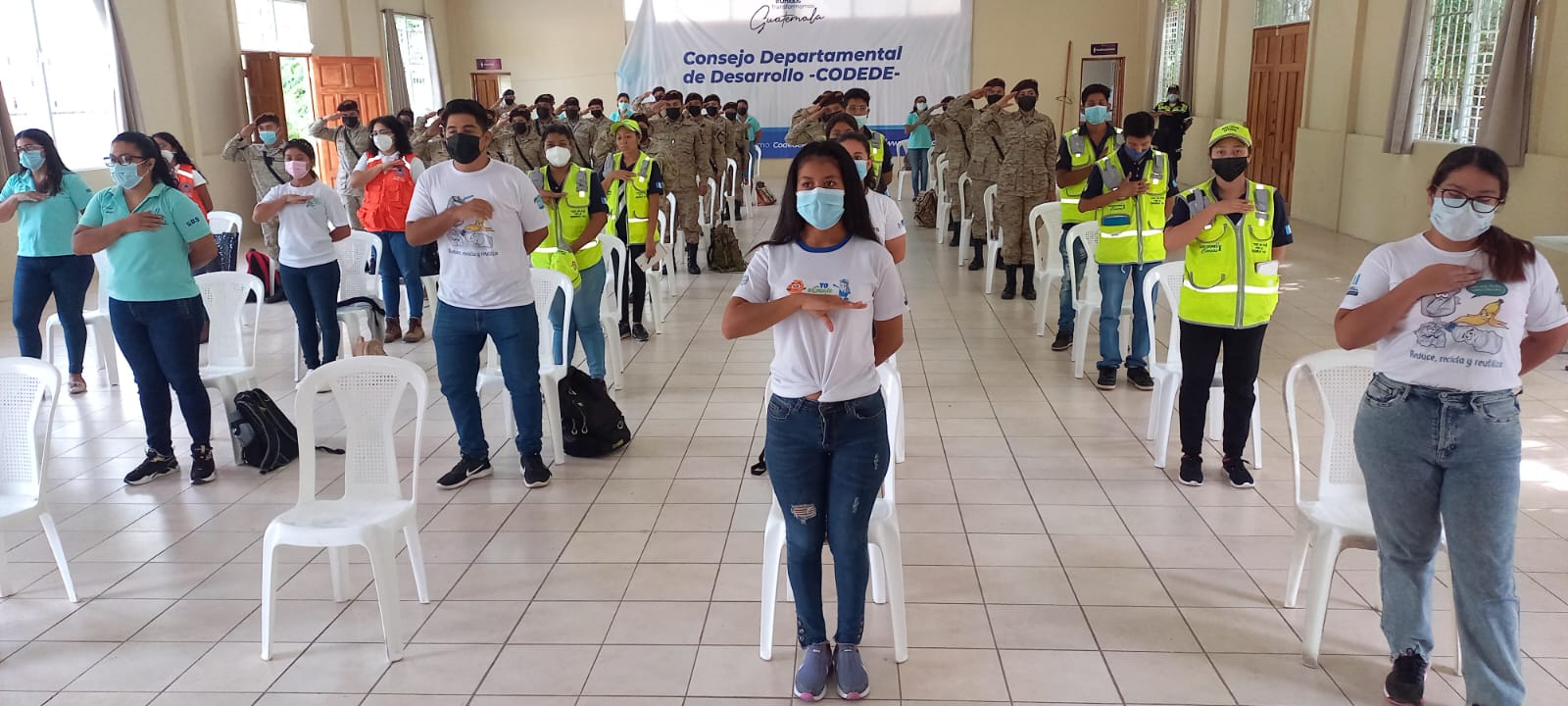 Servidores cívicos participan en Alianza Juvenil por la Democracia