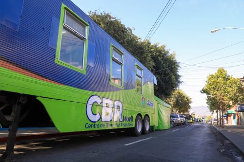 Instalan Centro de Bienestar Respiratorio Móvil en zona 21 capitalina