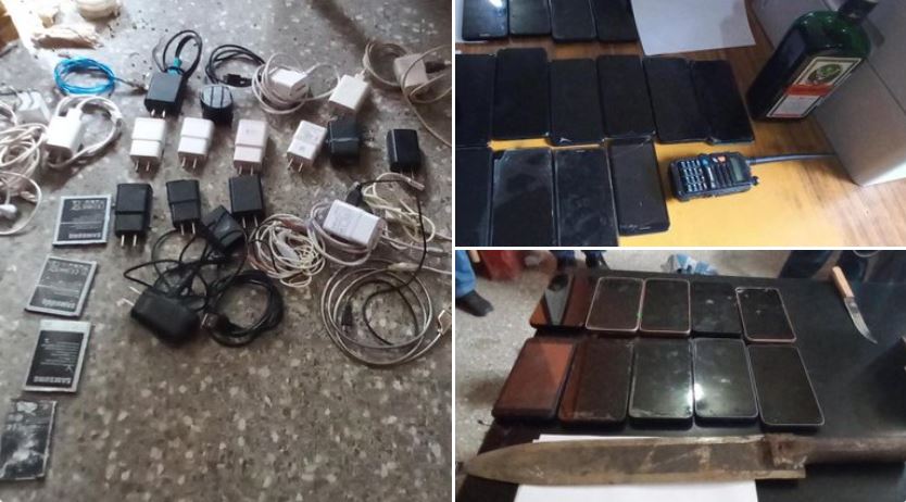Localizan celulares, baterías y licor durante requisa en cárcel de Cantel, Quetzaltenango