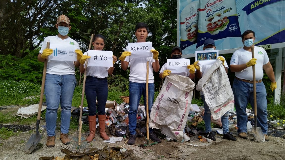 Eliminación de vertederos clandestinos en Zacapa
