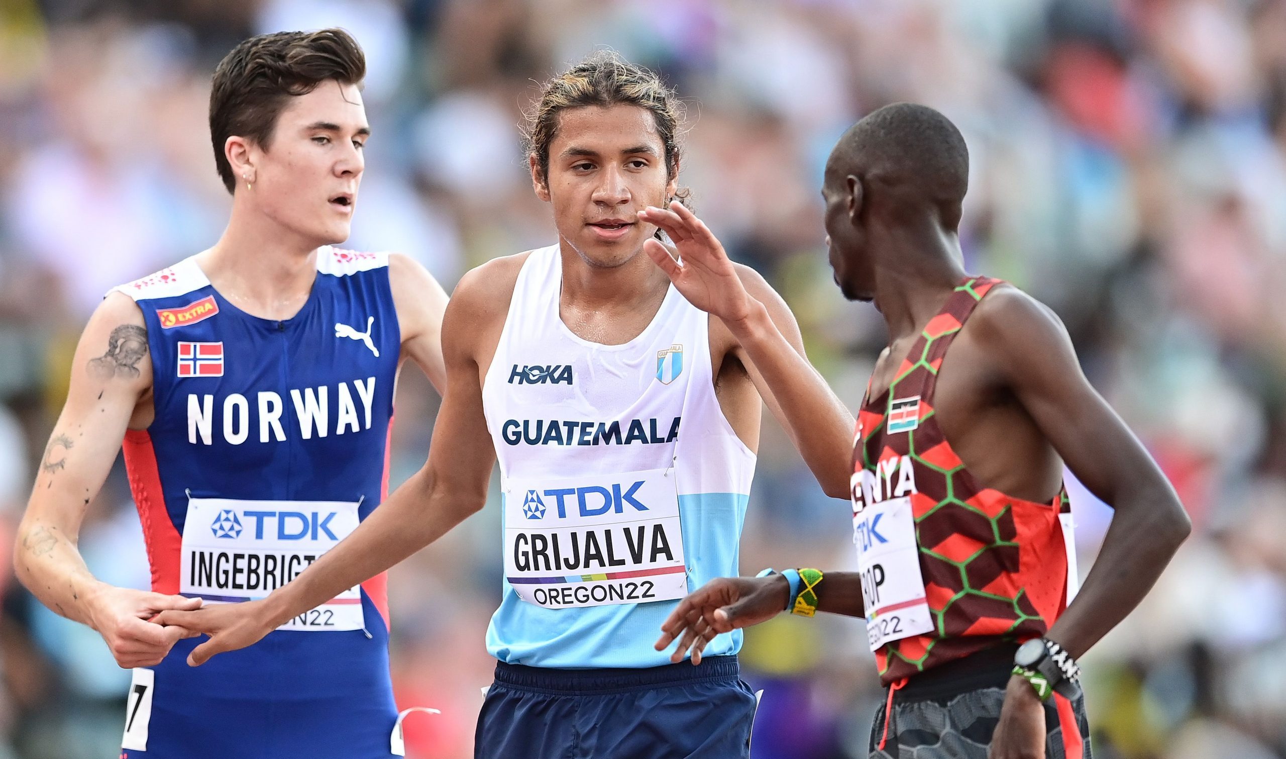 ¡Luis Grijalva, bendito seas! Cuarto lugar en los 5 mil metros en el Mundial de Atletismo