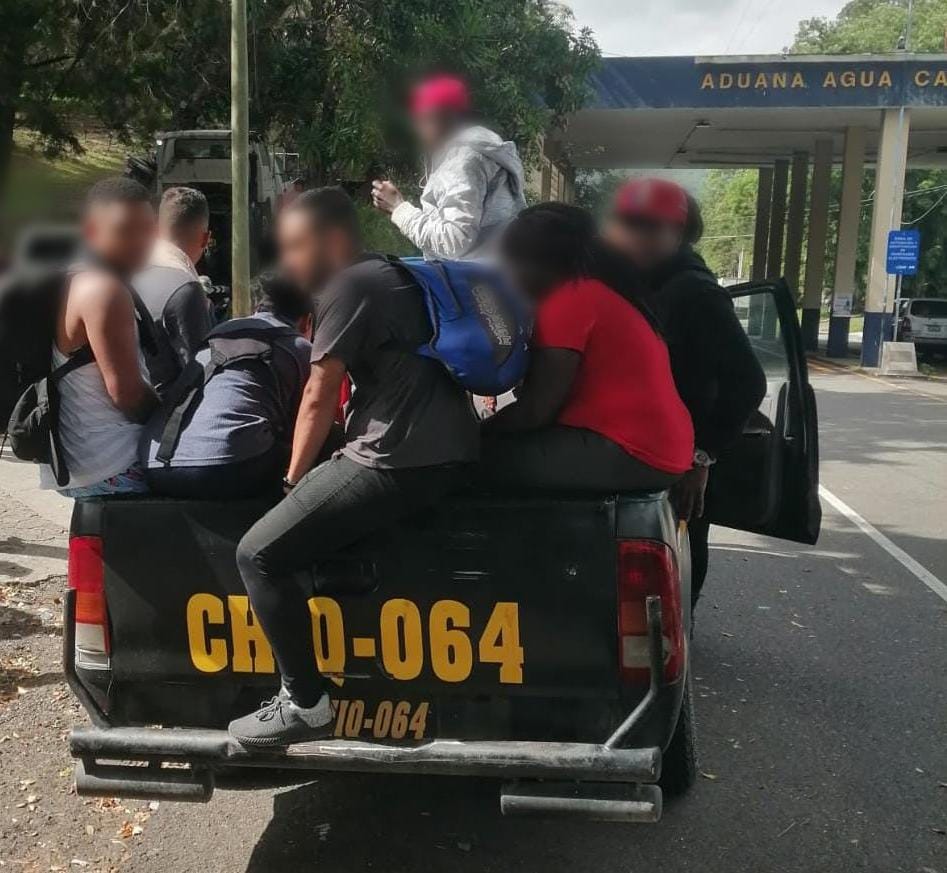 PNC localiza a 45 migrantes procedentes de 5 países
