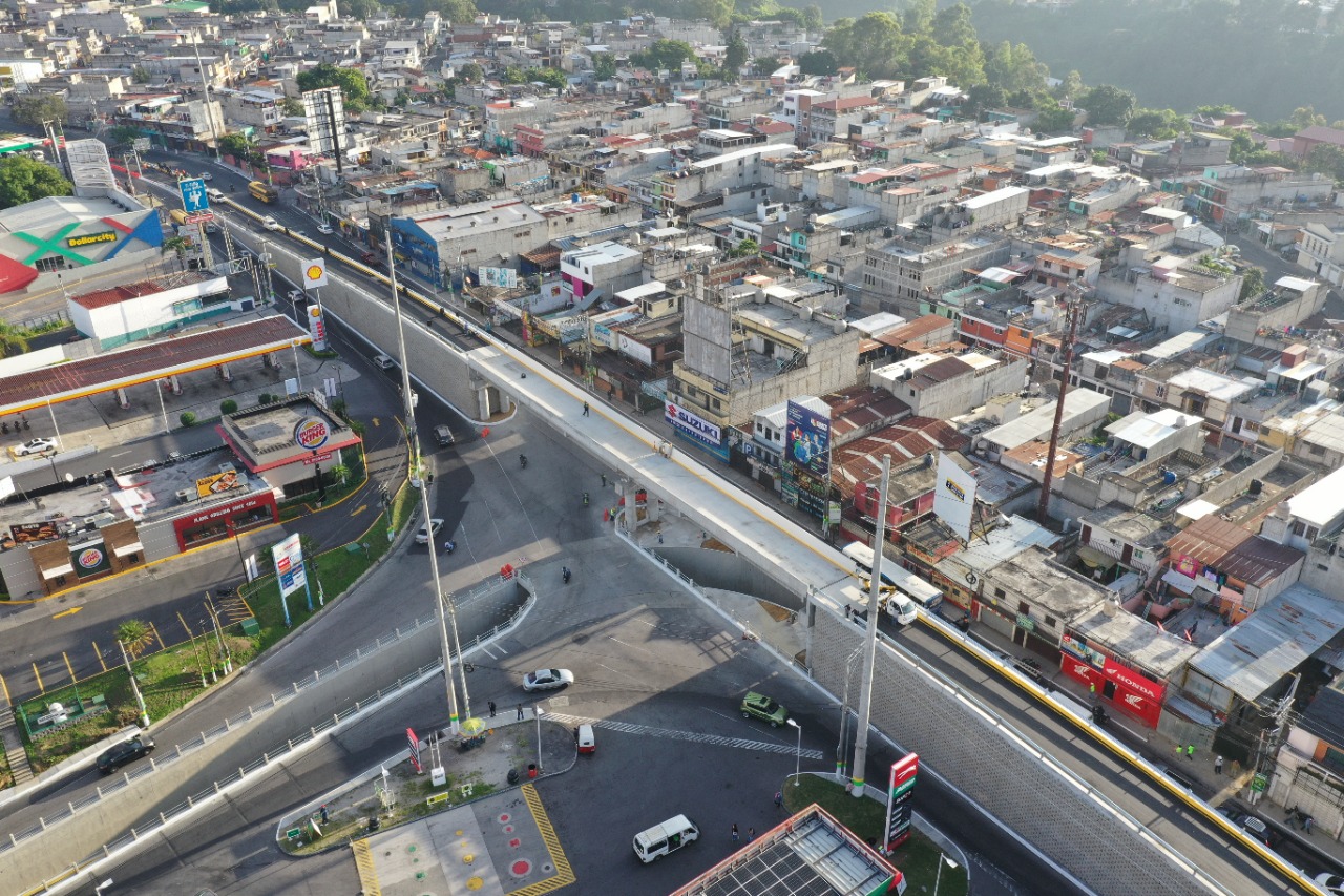 Nuevo paso a desnivel beneficiará a municipios del sur de la capital